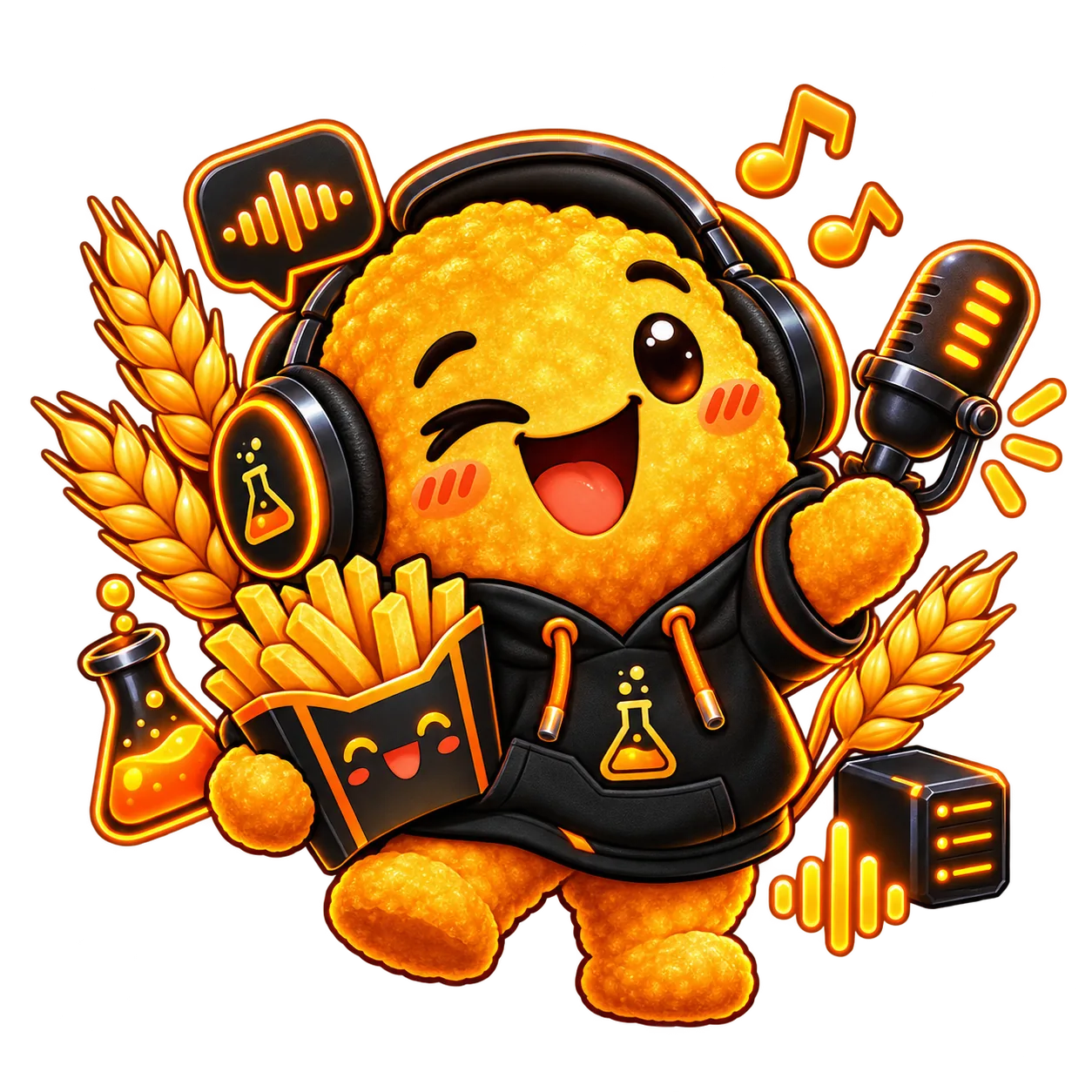 Melo TTS mascot